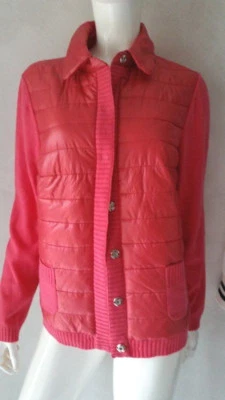 BASLER Steppjacke mit Strickärmel Urban Coral pink Gr.42**NEU* - Bild 1 von 4