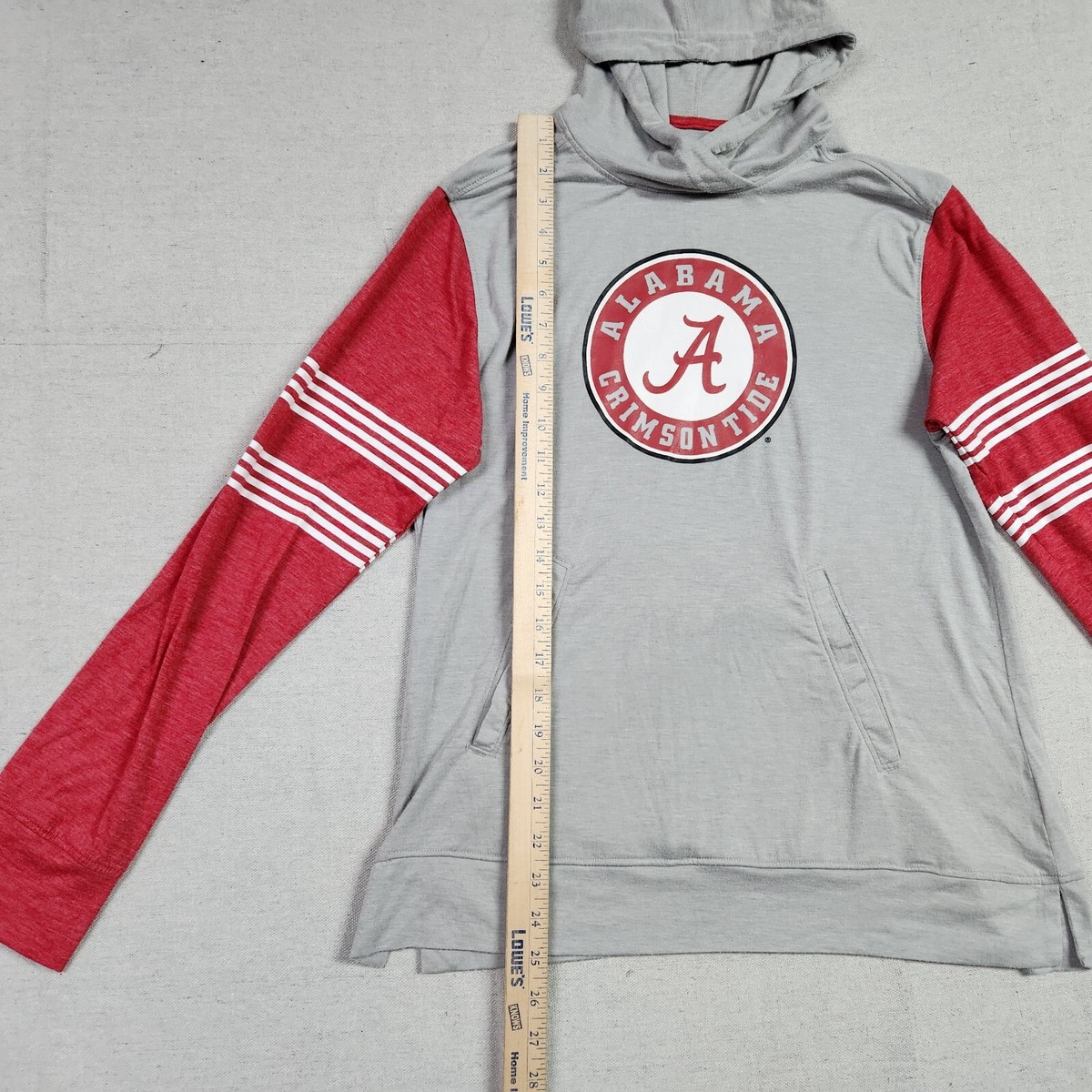 売れ筋商品|||ゲームデイ パーカー・スウェットシャツ アウター レディース Women's Gray and White Alabama Crimson Tide Split Pullover Hoodie Gray, White Alabama Crimson Tide Sweater Women Medium Red Gray Long