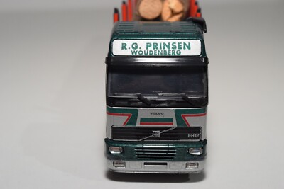 B9 1:50 LION CAR VOLVO FH12 FH 12 TRUCK WITH TRAILER LOG WOOD R.G.