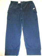 Nike Men's Sportswear Club Fleece Cargo Sweatpants Black Size XL Cd3129 010  for sale online | eBay