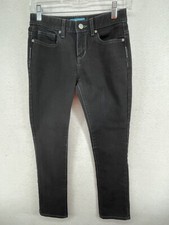 OLD NAVY YOUTH PANTS BLACK SIZE 12 REGULAR SKINNY JEANS DENIM CASUAL