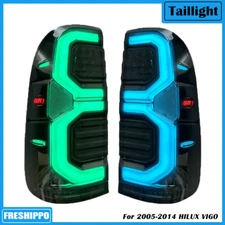 Adjustable Light Rear Lamp For Toyota Hilux Vigo 2005-2014 LED TailLight One Set