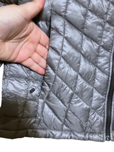The North Face Womens Thermoball Trekker Jacket M Packable Quilted Gray Suffolk - Picture 4 of 23