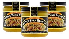 Better Than Bouillon Roasted Chicken Base Pack of 3 8 Ounce Jars Flavor Enhancer