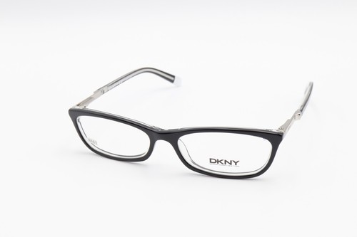 DKNY DY 4621 3536 Black on Clear 50-15-135 Eyeglass Frames Flex Hinges ...