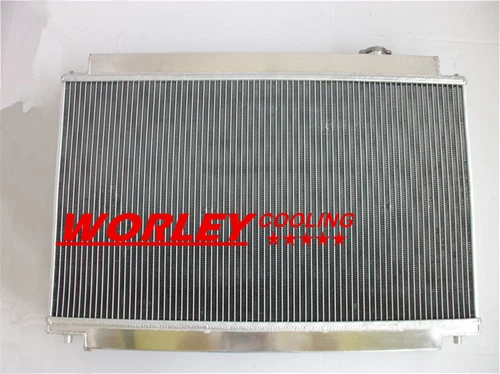 VIC-radiator & 10" FANS FOR LEXUS SC300 JZZ30 93-98/TOYOTA SOARER JZZ31 MT 91-00 - Picture 8 of 9