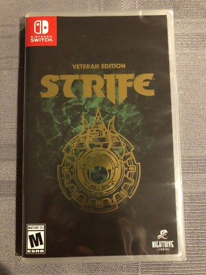 Strife: Veteran Edition (Nintendo Switch) NEW SEALED