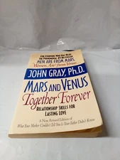 Mars And Venus Together Forever Paperback John Gray PHD 1996 Relationships Y