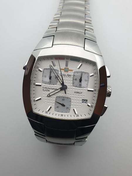 ETA G10.791 Uhr von Anton Bally (ehemaliger Direktor der ETA) -36,5mm/45,5mm- läuft