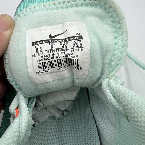 Nike Flex Trainer 4 Women's Running Athletic Teal/Orange Size 8.5 643083-302 - Picture 15 of 15