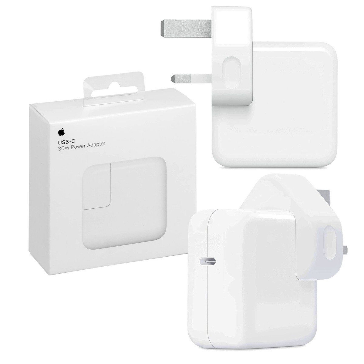 Genuine Apple Charger 30W Power Adapter USB-C For iPhone iPad MacBook 