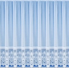 Base aspetto macramè Brasile" - Tenda a rete bianca - Spedizione gratuita - Venduta al metro -