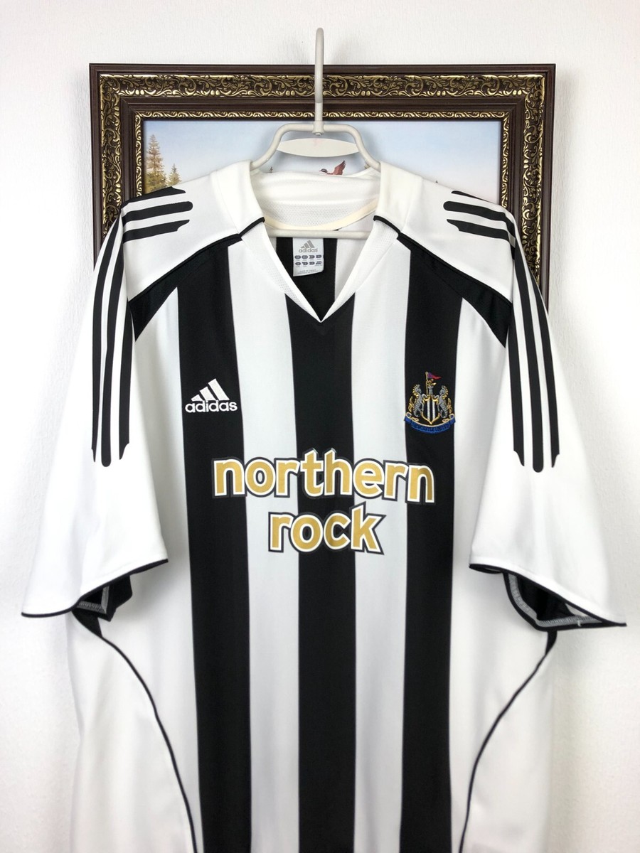 Newcastle Home football shirt 2005 Soccer Adidas Jersey Mens