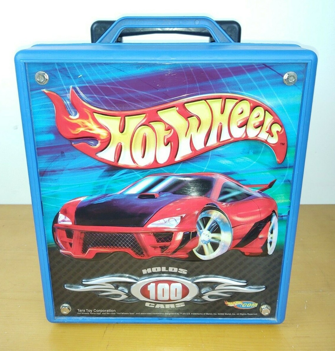 Hot Wheels Speed Shop 100 Car Rolling Vintage Carry Case