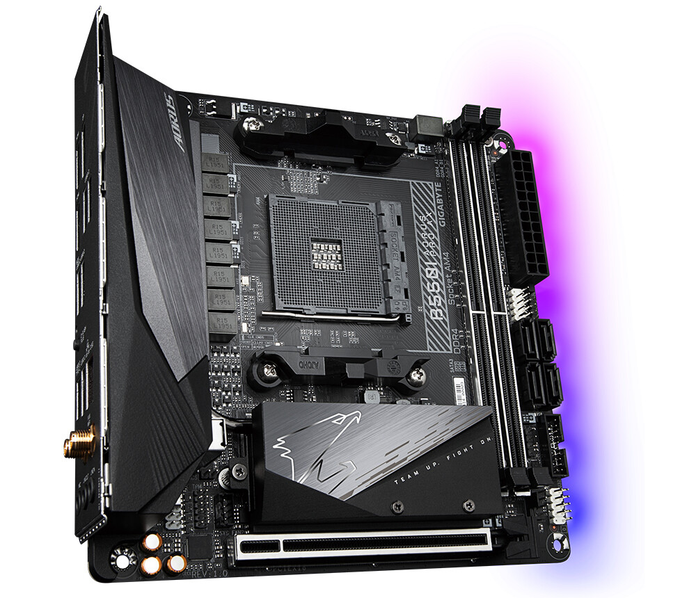 AORUS B550I マザーボード Mini-ITX GIGABYTE B550I AORUS PRO AX AM4 Mini-ITX Motherboard