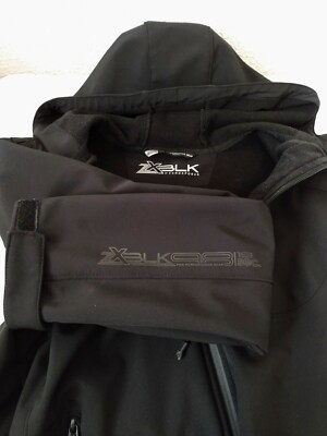 ウェア ZERO Z X BLK Zero X Posur Black Zip Unisex Pocket Hood Lined Soft