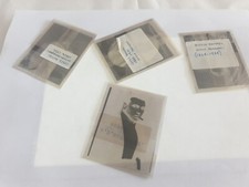 Old photo Negatives Of Victorian Stage Actors managers Harvey Maude all named 