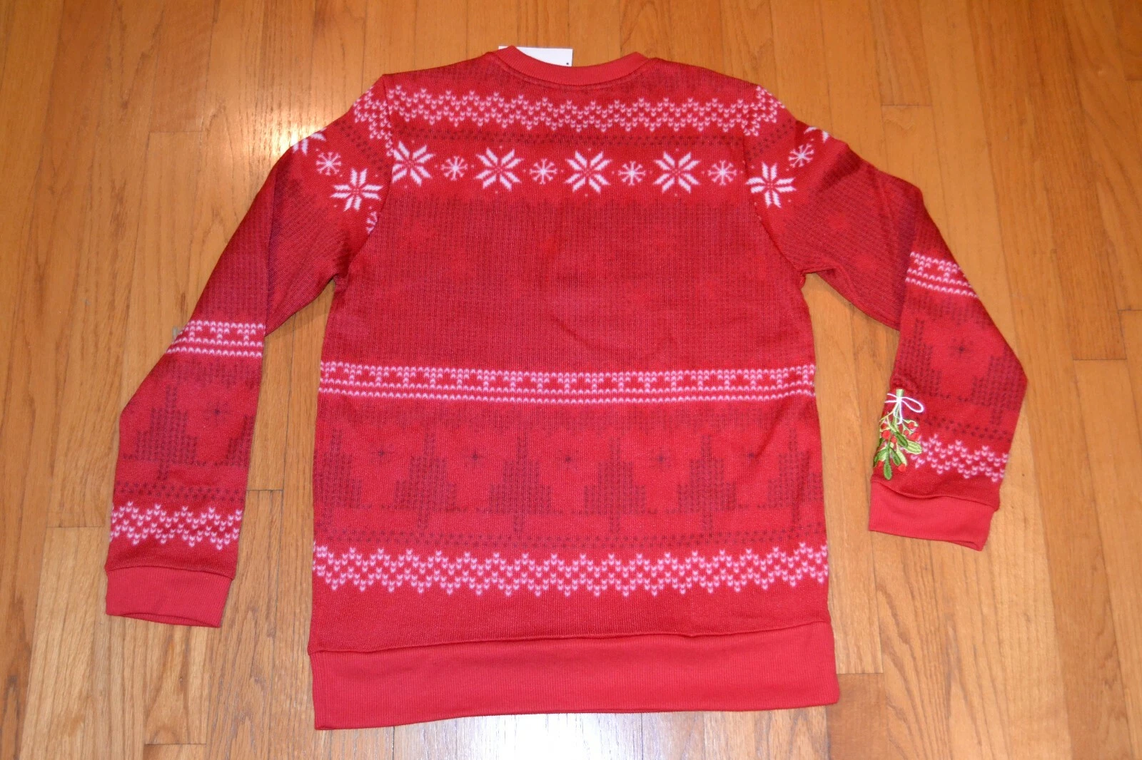 "Where's The Mistletoe?" Ugly Christmas Sweater Mad Engine Women's