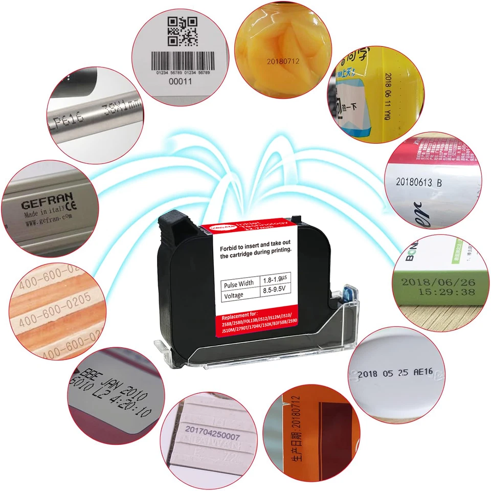 Original Ink Cartridge Fast Dry Ink cartridge for Handheld Inkjet Printer - Image 2 of 4