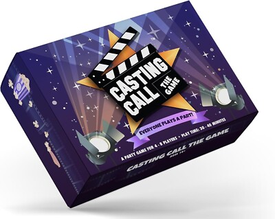Casting Call - Interactive Party Card Game for 4-8 Players
