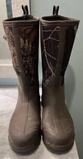 MUCK BOOT M13  Woody Sport Tall Hunting Boot Pull On Camo Waterproof Neoprene