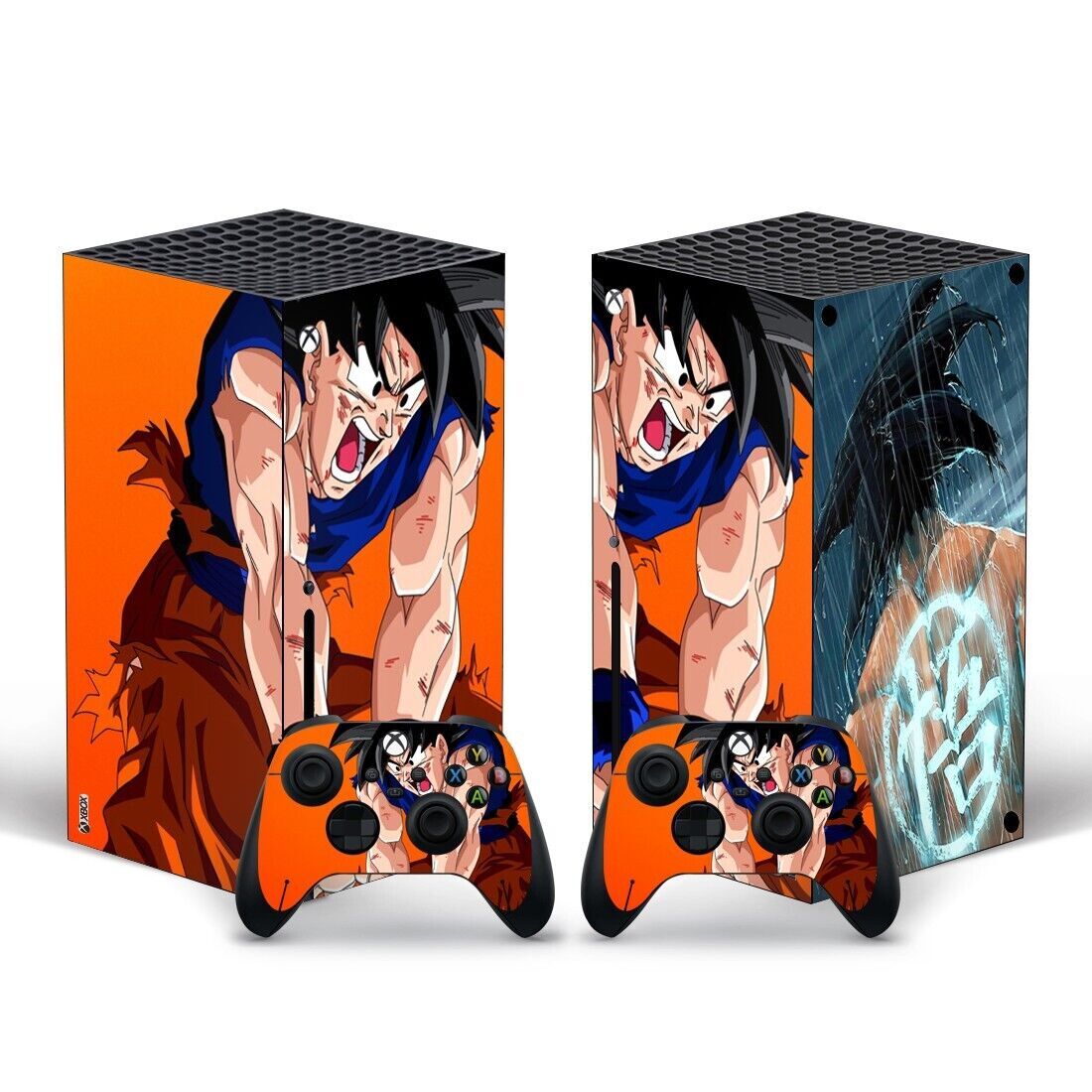 Xbox Series X Anime Dragon Z Vageta Skin Sticker Decal Vinyl Wrap for console