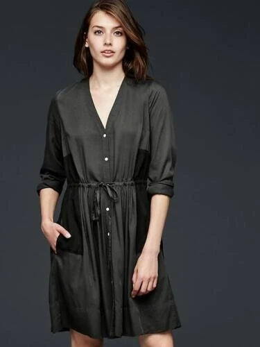 Gap long cheap sleeve dress
