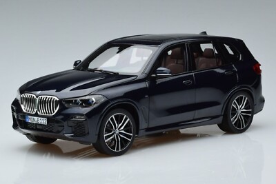 1/18 BMW X5 4.0i xDrive M Sport (G05) 2019 Blue Diecast Model Car