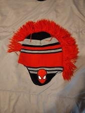 Spiderman Universe Kids Beanie With Mohawk