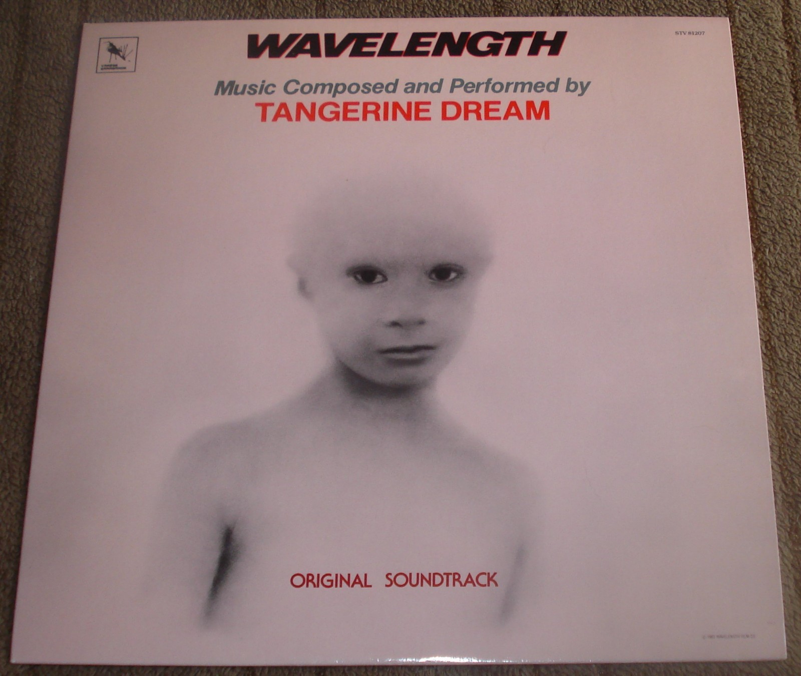 WAVELENGTH (Tangerine Dream) orig. near mint USA stereo lp (1983) no