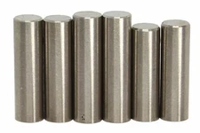 Alnico 5 Vintage Bevel Rod Magnet Staggered Set .195" diameter