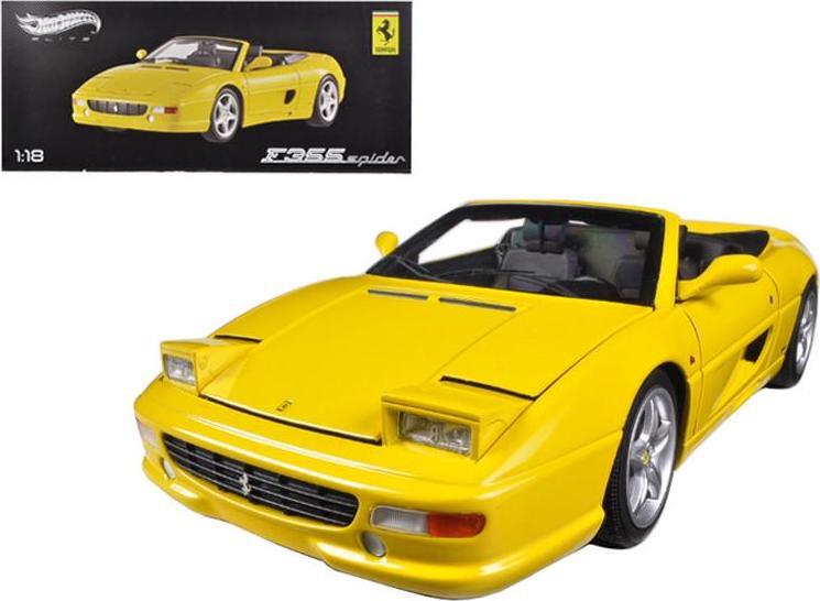 ミニカー FERRARI F 355 SPIDER 1:18 Amazon.com: Hotwheels Elite 1:18 Scale Ferrari F355 Spider