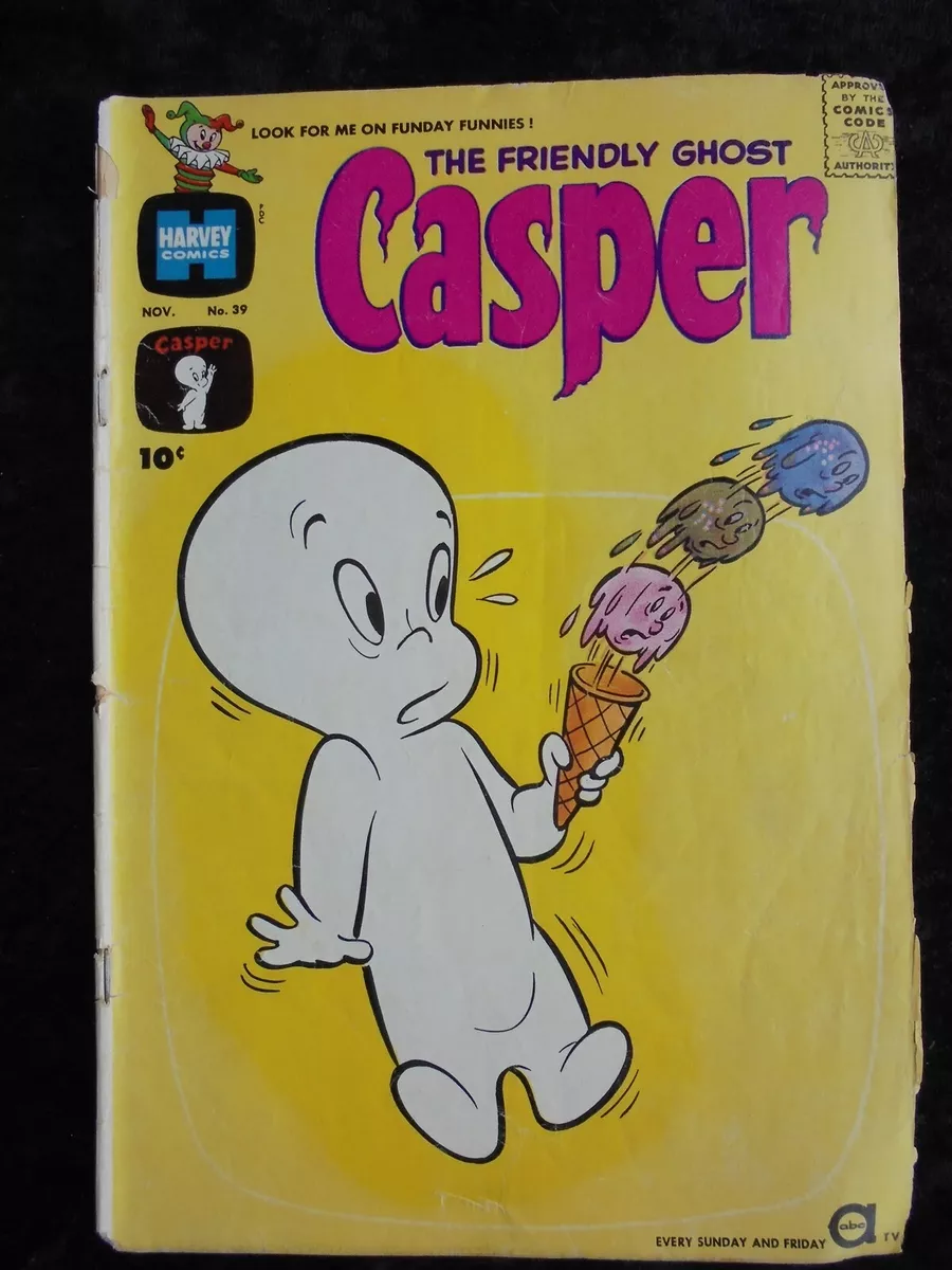 THE FRIENDLY GHOST CASPER #39 HARVEY COMICS 1961 SILVER AGE