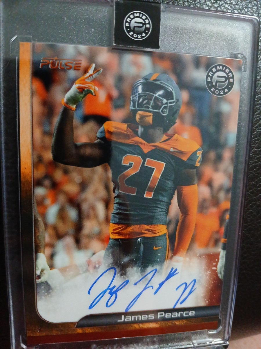 2024 Encased Pulse Premiere Autograph Card - James Pearce # PF-JPA