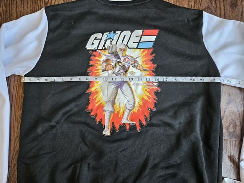 G.I. Joe Men's Cobra Ninja Storm Shadow Varsity Bomber Style Jacket XXL, Fits XL - Picture 9 of 12