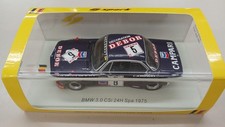 Spark Bmw 3.0 Csi 24H Spa 1975 1/43 Minicar