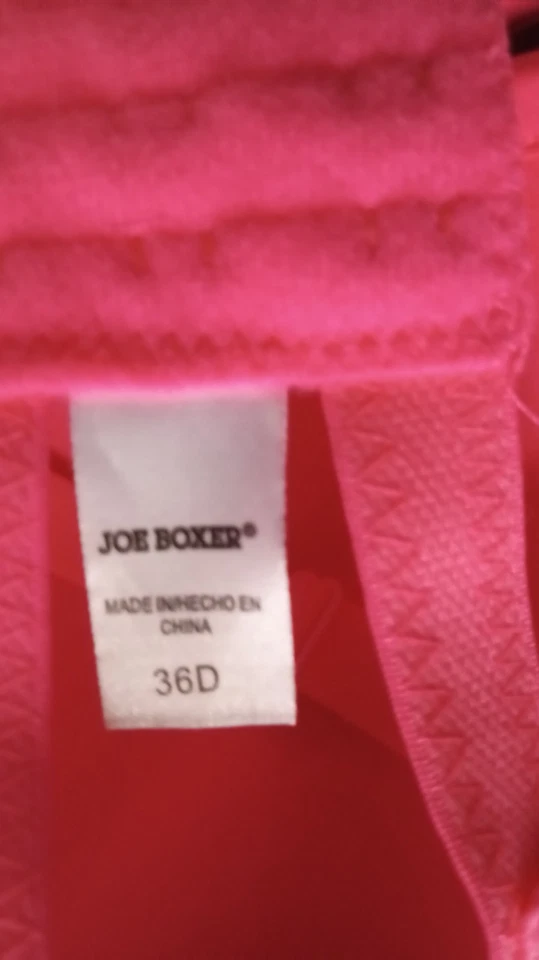 Joe Boxer RN 42000 粉色动物印花钢圈聚拢文胸 36D 提供 — 第 3/3 张图片