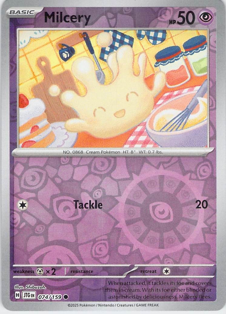 Milcery 074/159 (Reverse Holo)