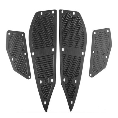 Roller vorne & hinten Fußstütze Fuß Schritt Für YAMAHA XMAX250 2011-2016 Schwarz