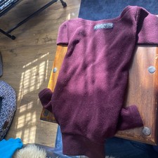 Equafleece Dogs Legged Size Dog Suit, 24 Slim, Mulberry