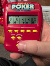 Vintage poker hand held games Radica