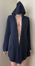 Minnie Rose 100 Cashmere Open Front Cardigan Size L