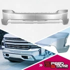 Chrome Front Bumper Face Bar w/ Sensor Holes for 19-22 Chevy Silverado 1500/LTD