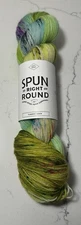 Spun Right Round Yarn ~ Classic Sock 100% Superwash Merino - Poison Dart