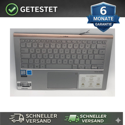 Asus ZenBook 14 UX433F Palmrest / Handauflage Tastatur QWERTZ  13N1-60A0H31