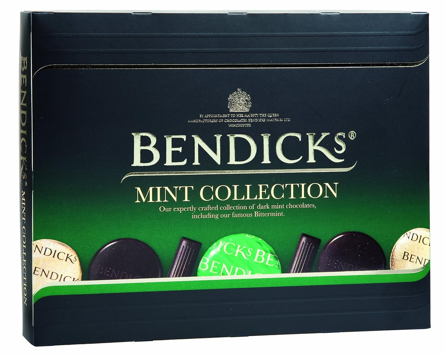 Chocolate Mint Collection - Bittermints, Chocolate Mint Crisps & Mints Fondant,