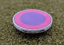 Titleist Pro V1x Cross Section Golf Ball Marker Poker Chip Maroon Purple Pro V1