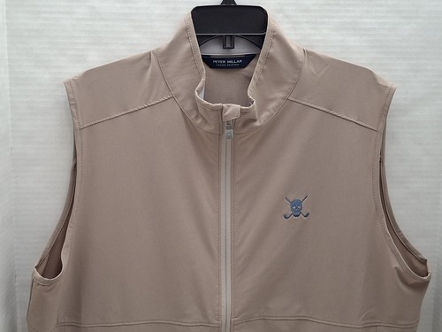Peter Millar Crown Crafted Zip Up Vest Skull An Crossclubs Size XL (Read Descrip - Bild 3 von 24