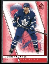 2022-23 SP Authentic John Tavares Limited Red #98 Toronto Maple Leafs