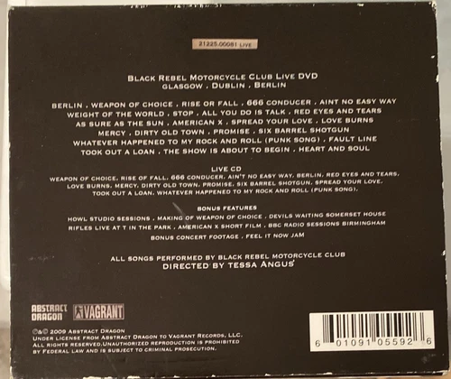 Black Rebel Motorcycle Club - Black Rebel Motorcycle Club - Live CD & DVD Fatbox - Imagen 2 de 6